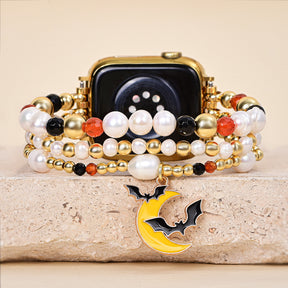 마법에 걸린 빛나는 할로윈 Apple Watch 스트랩
