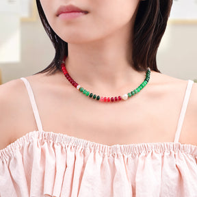 에버그린 크리스마스 매직 목걸이