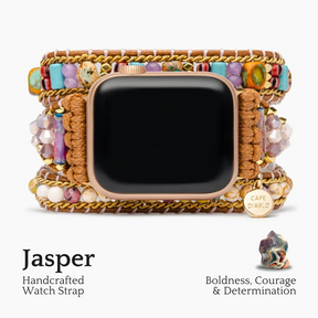 Ethnic Jasper Apple Watch Strap