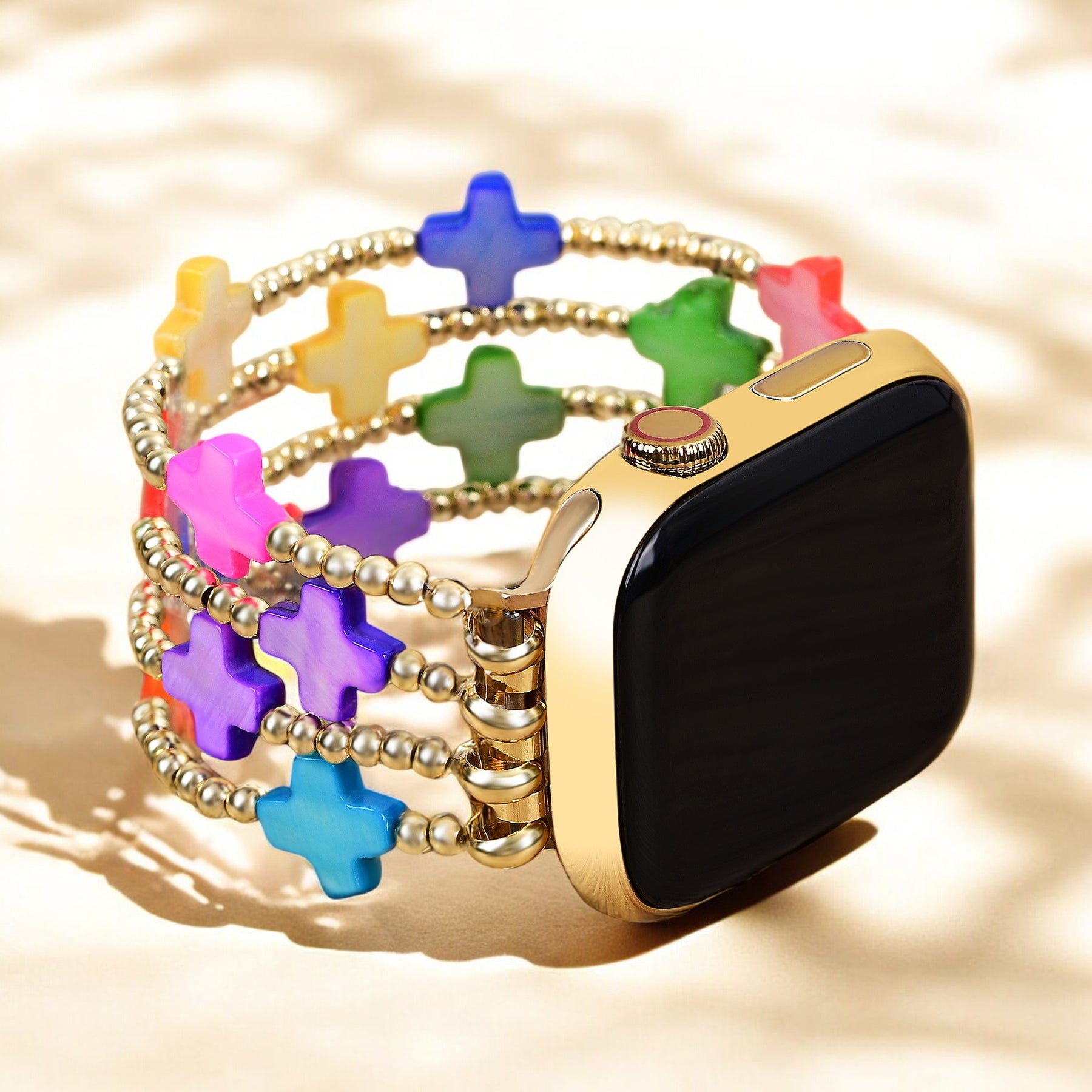 차크라 크로스 스트레치 Apple Watch 스트랩