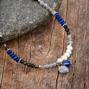 Mystic Lapis Harmony Anklet