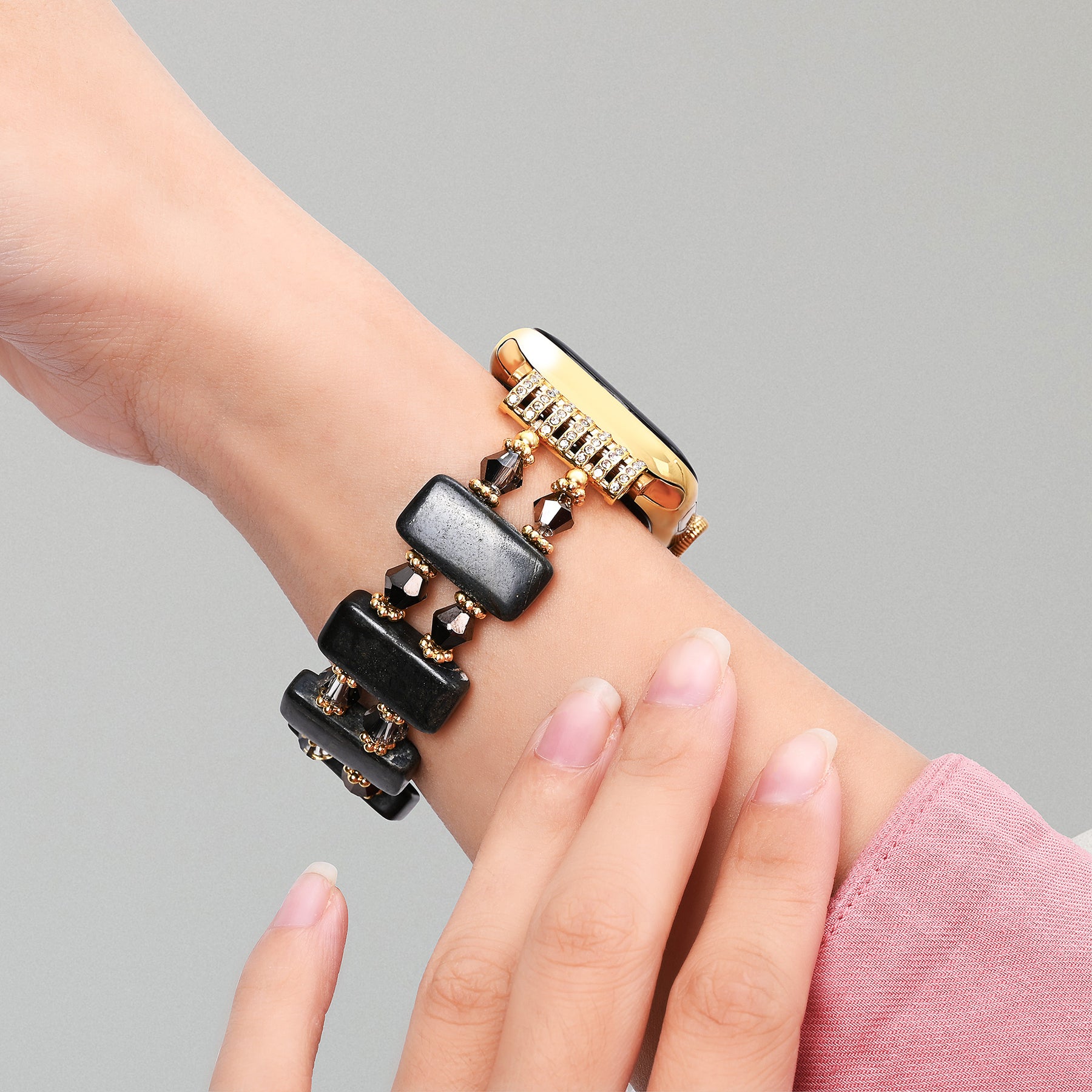 옵시디언 뮤즈 스트레치 Apple Watch 스트랩