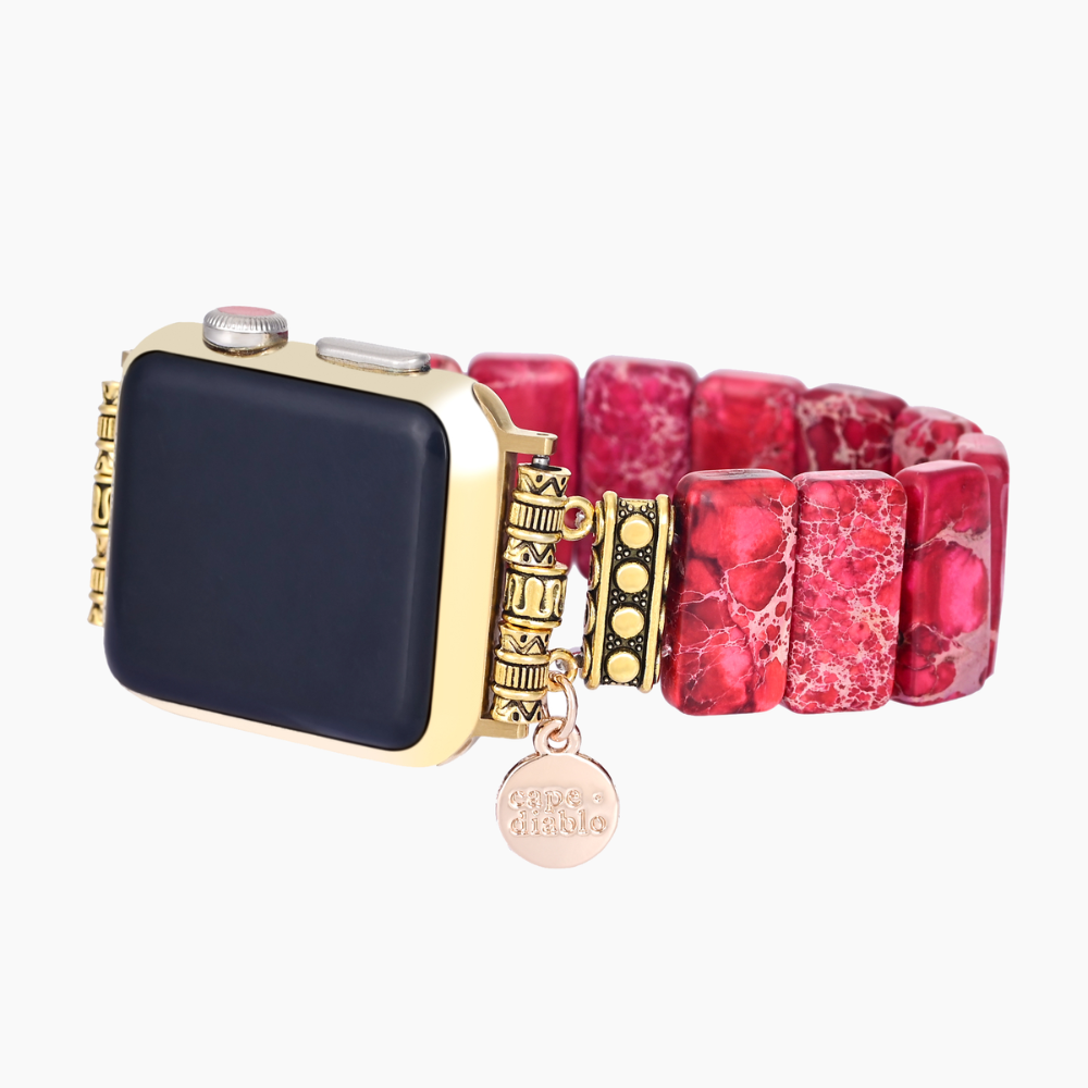 스칼렛 티베탄 재스퍼 스트레치 Apple Watch 스트랩