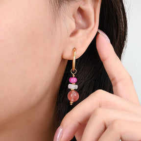 Blush Jade Earrings