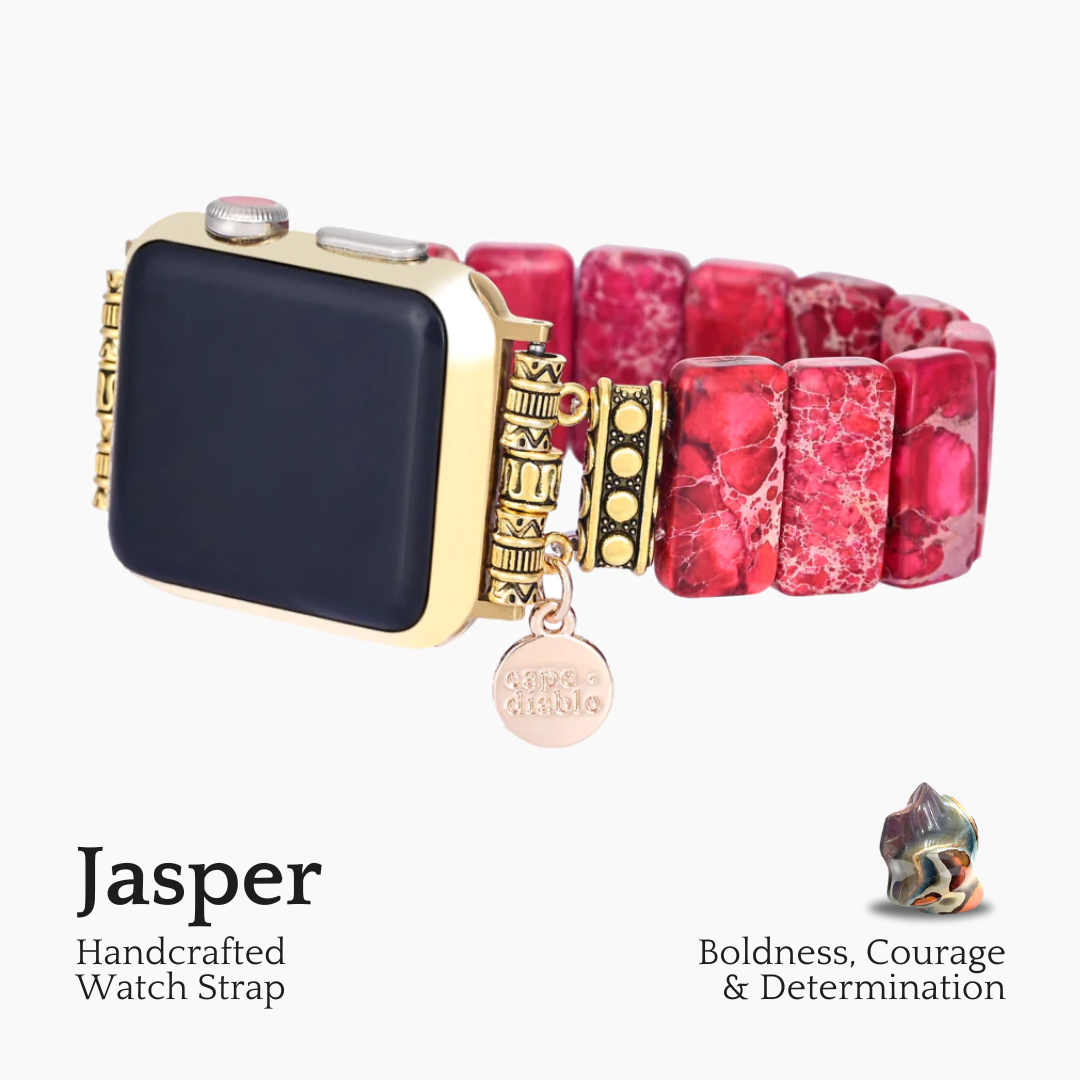 스칼렛 티베탄 재스퍼 스트레치 Apple Watch 스트랩