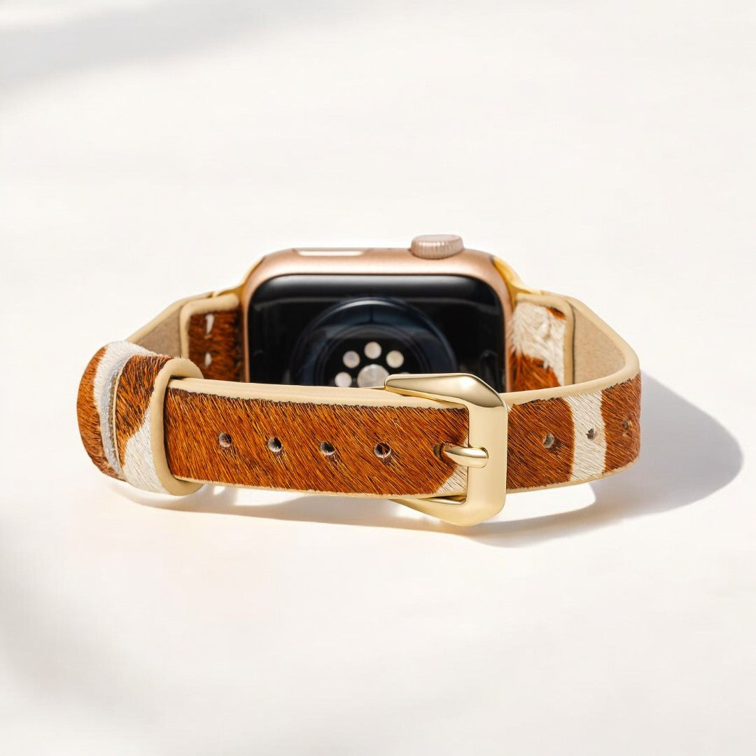 사바나 슬릭 가죽 Apple Watch 스트랩