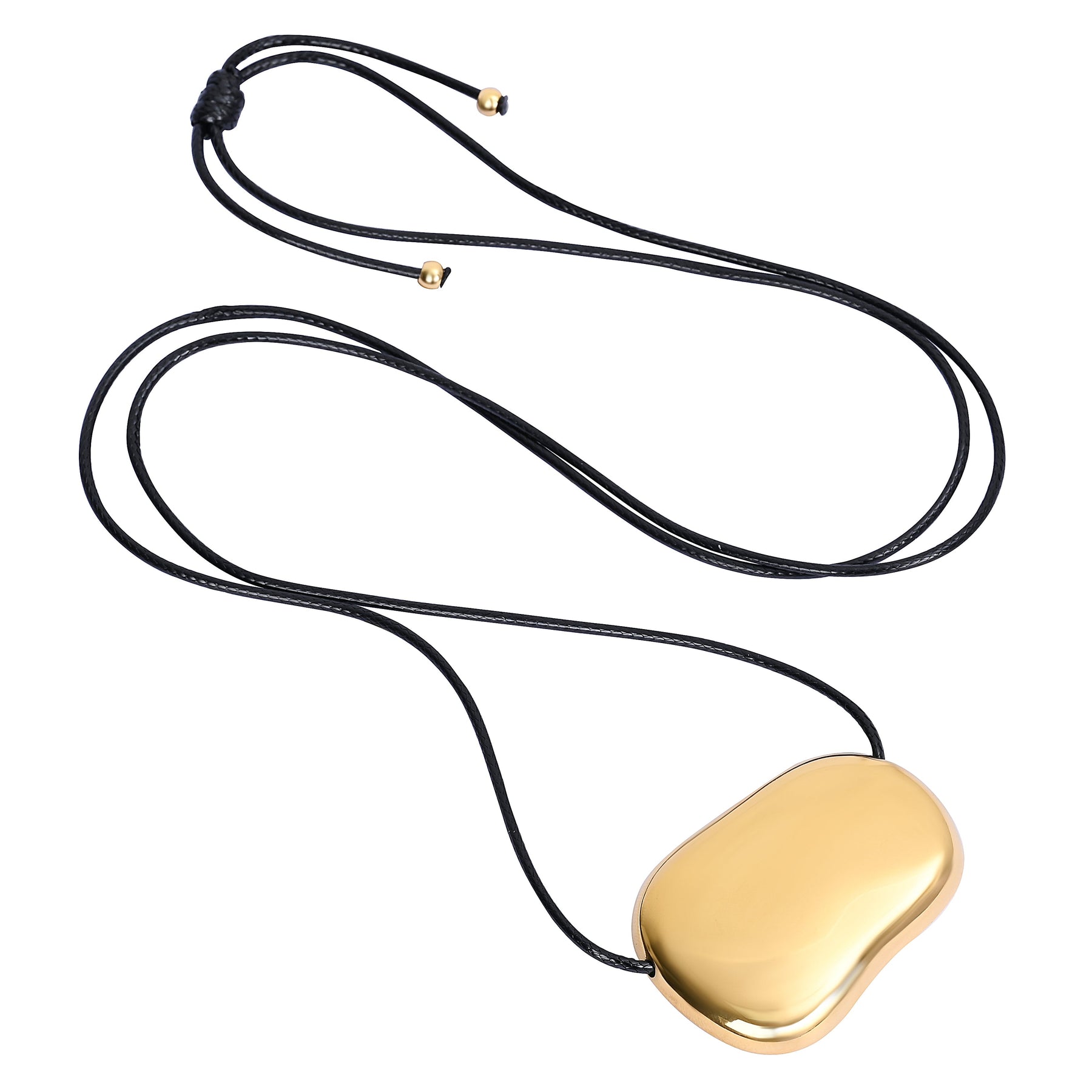 골든 웨이브 목걸이