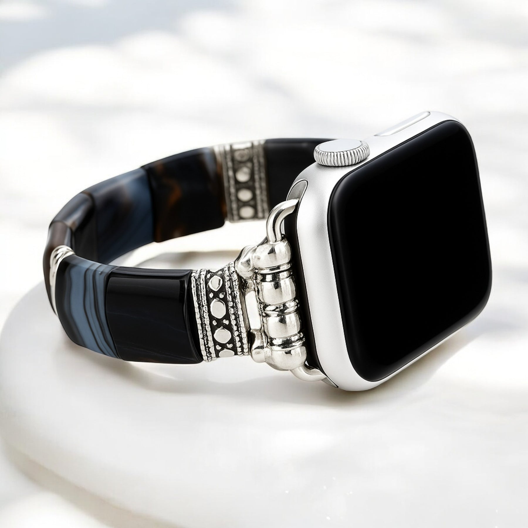 Jade Glimmer 스트레치 Apple Watch 스트랩