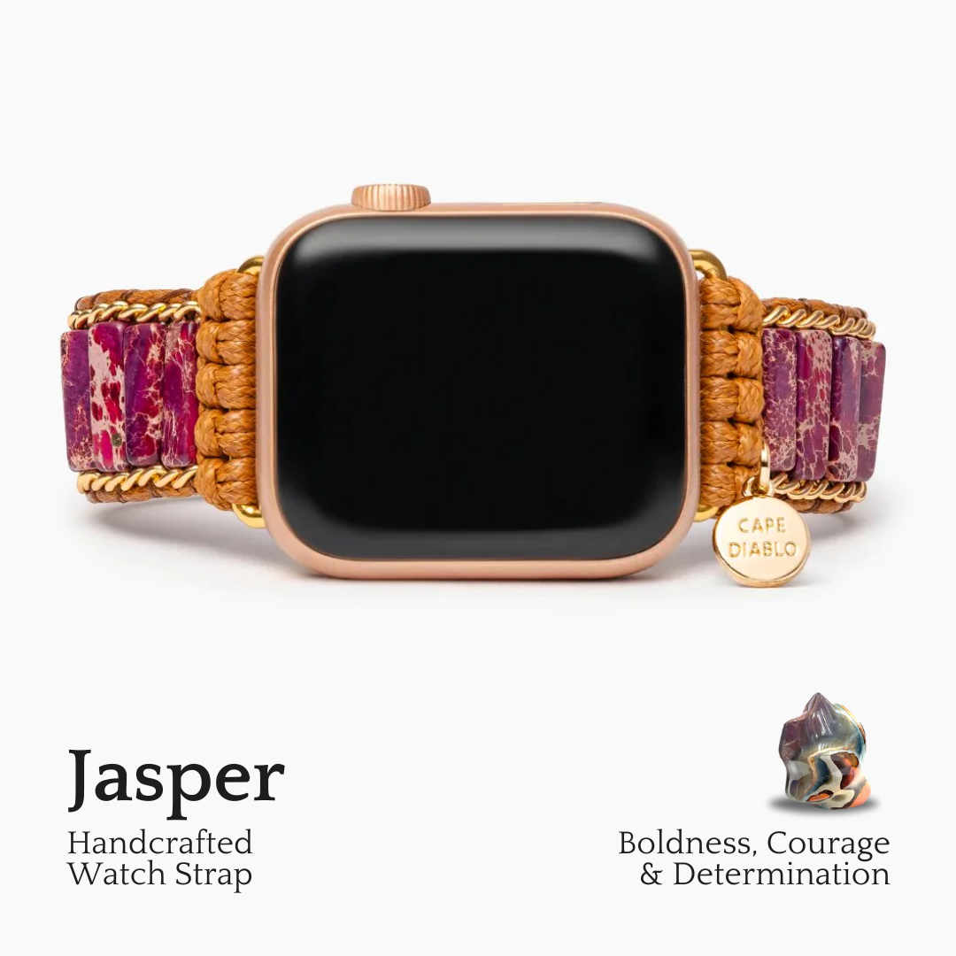 Intense Imperial Jasper Apple Watch Strap