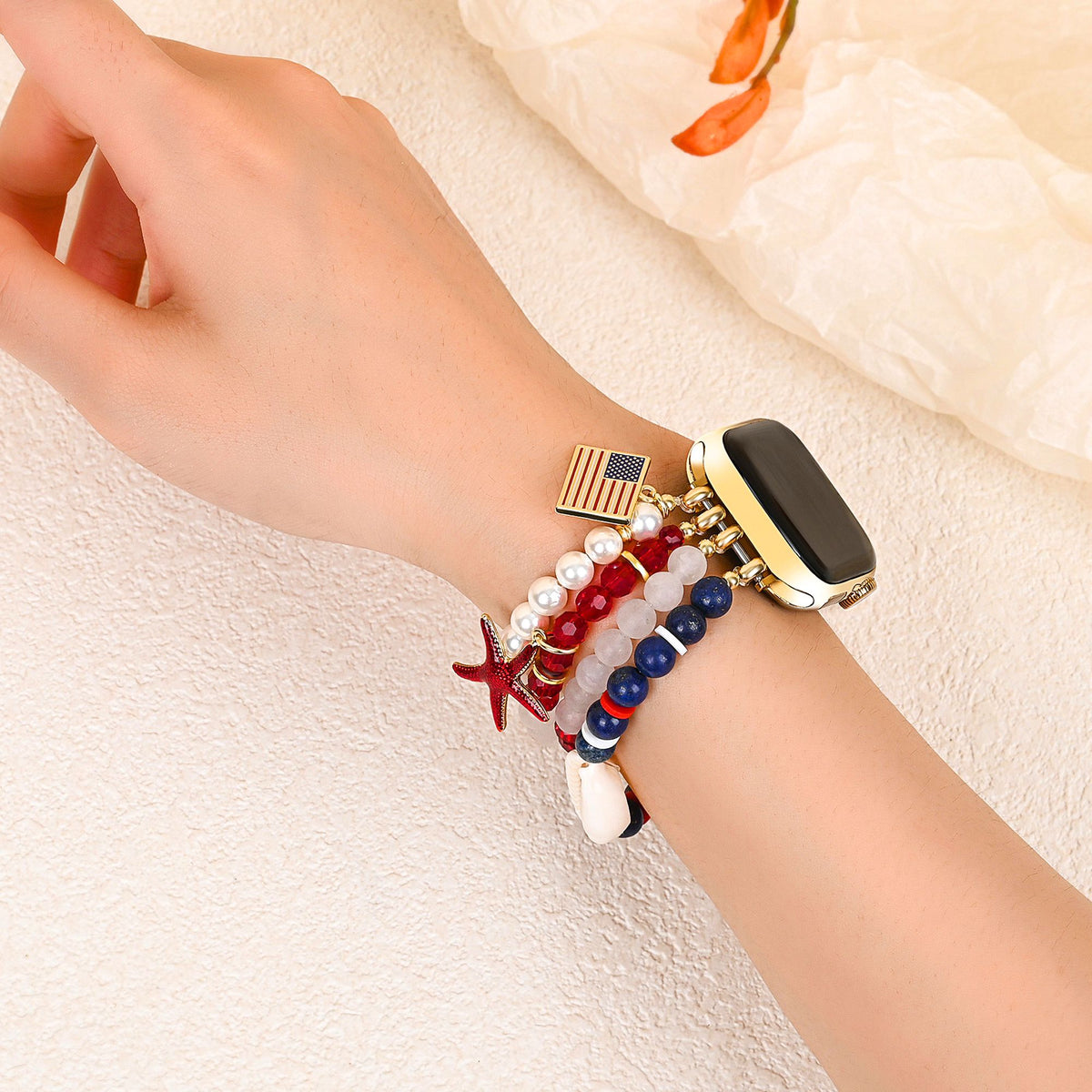 아메리칸 드림 스트레치 Apple Watch 스트랩