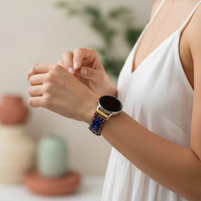 Azure Lapis Lazuli 삼성 갤럭시 워치 스트랩