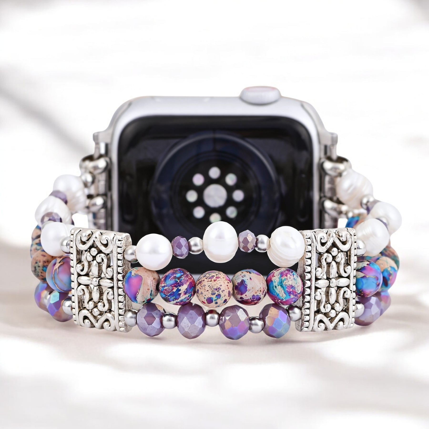 수공예 자스퍼 오아시스 스트레치 Apple Watch 스트랩