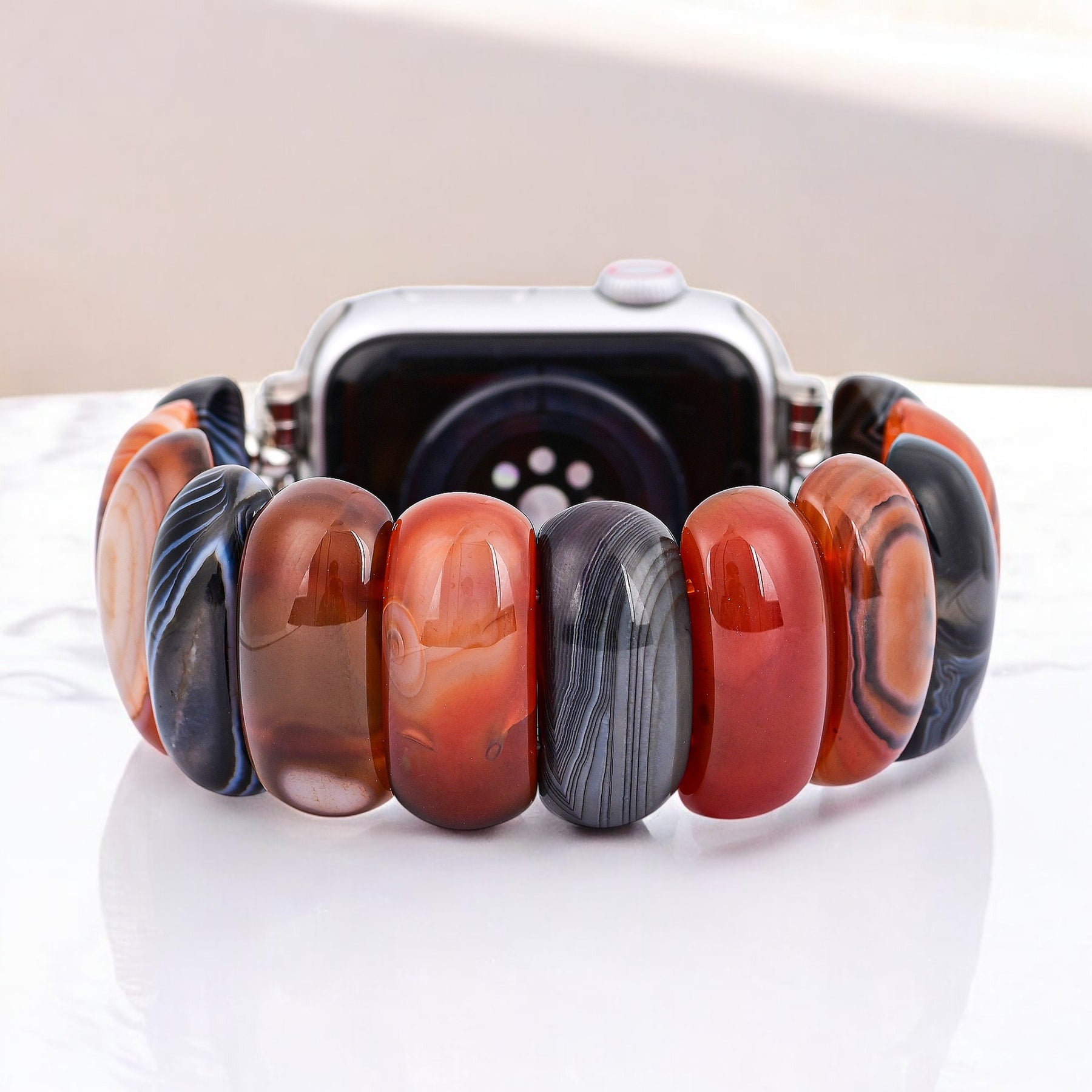 Jade Glimmer 스트레치 Apple Watch 스트랩