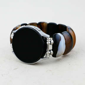 보헤미안 오닉스 엘레강스 스트레치 삼성 갤럭시 워치 스트랩