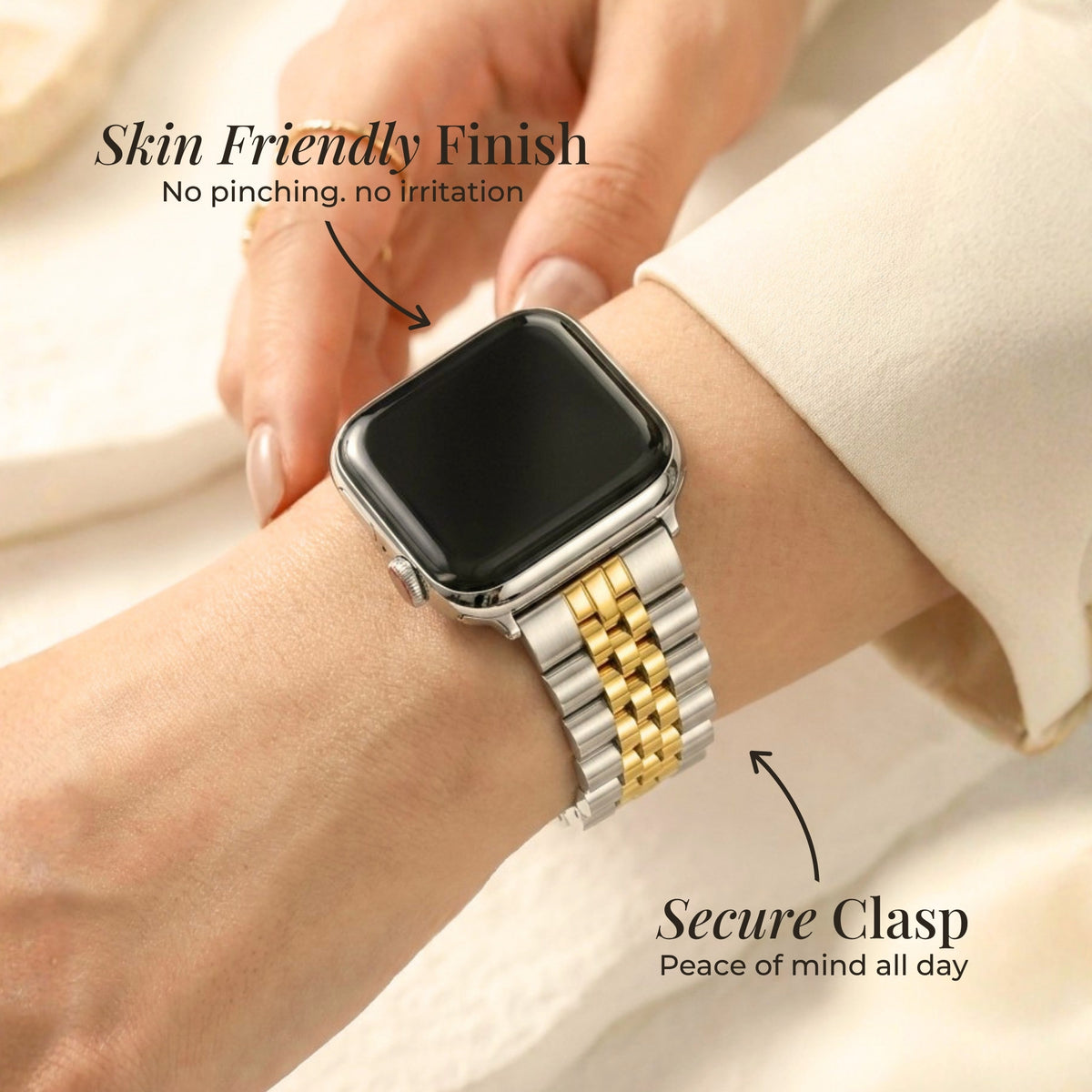 클래식 듀오 럭셔리 Apple Watch 스트랩