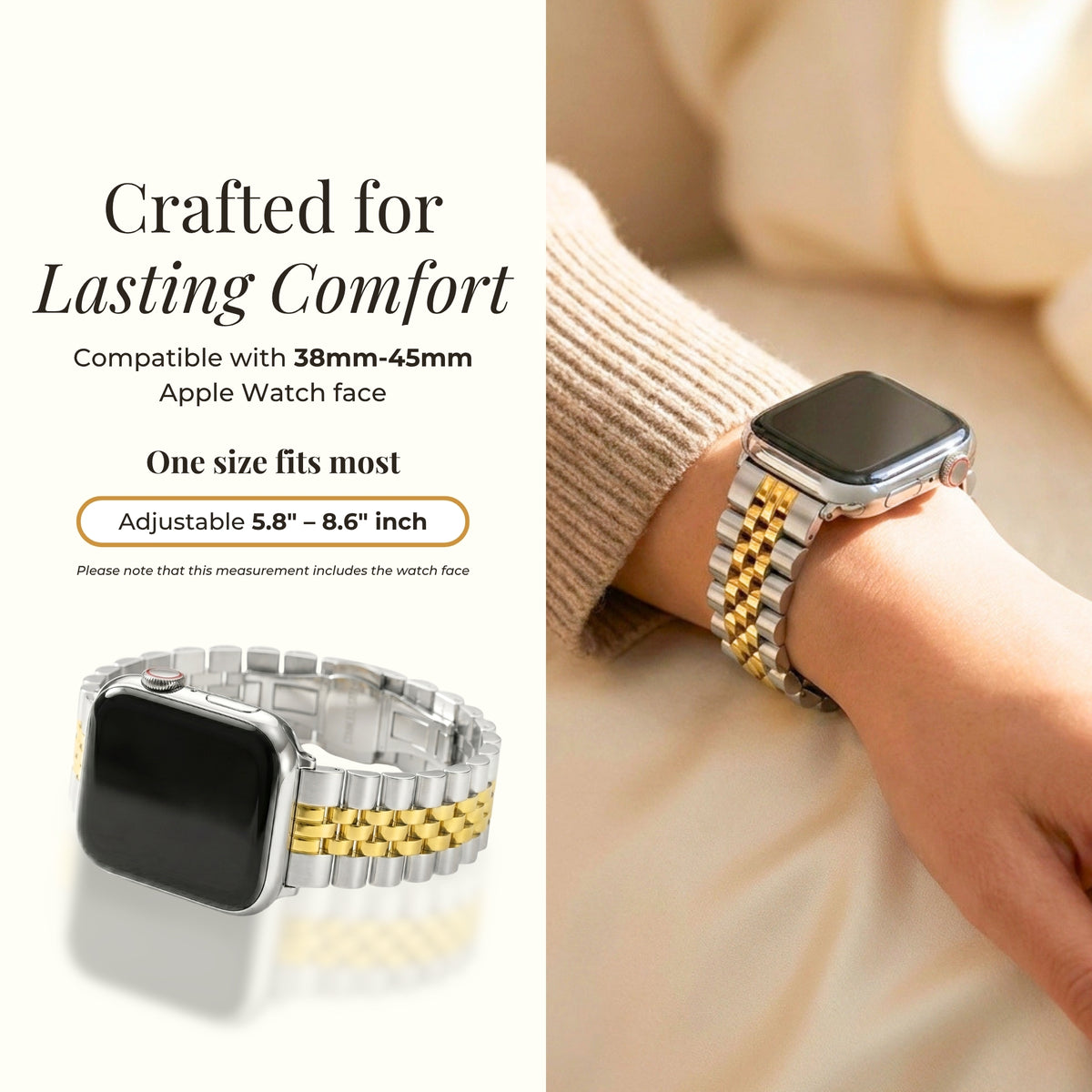 클래식 듀오 럭셔리 Apple Watch 스트랩