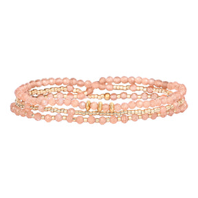 Sunset Blush Multi-Style Bracelet/Necklace