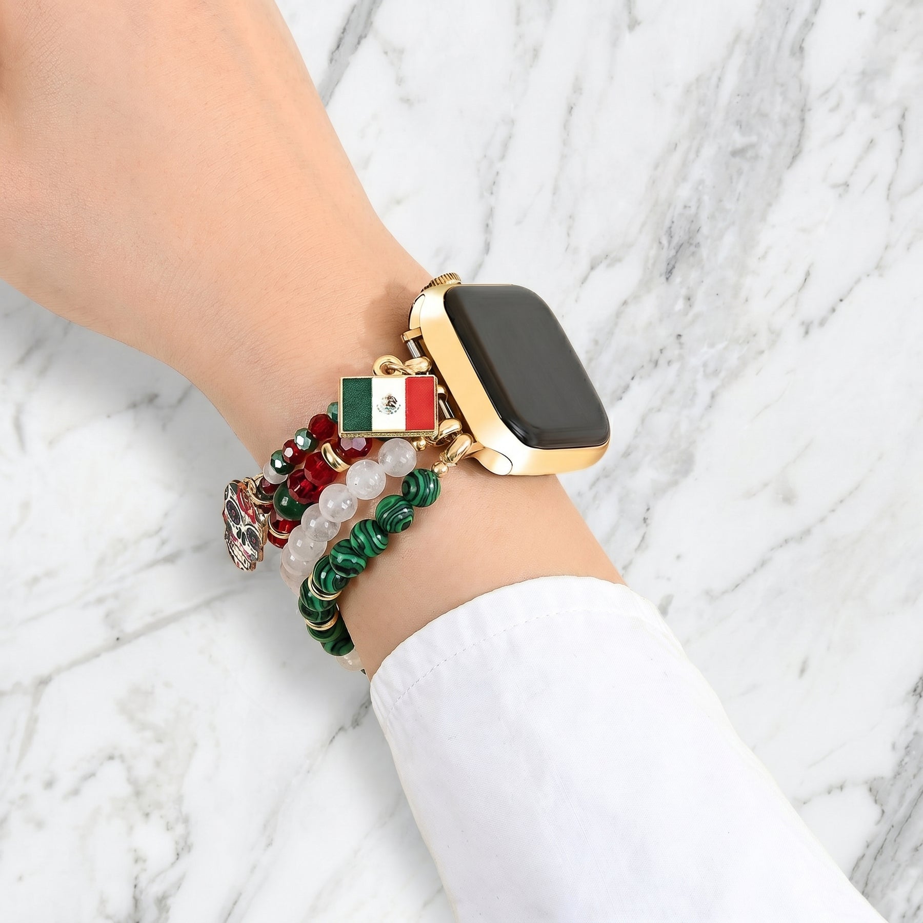 비바 멕시코 스트레치 Apple Watch 스트랩