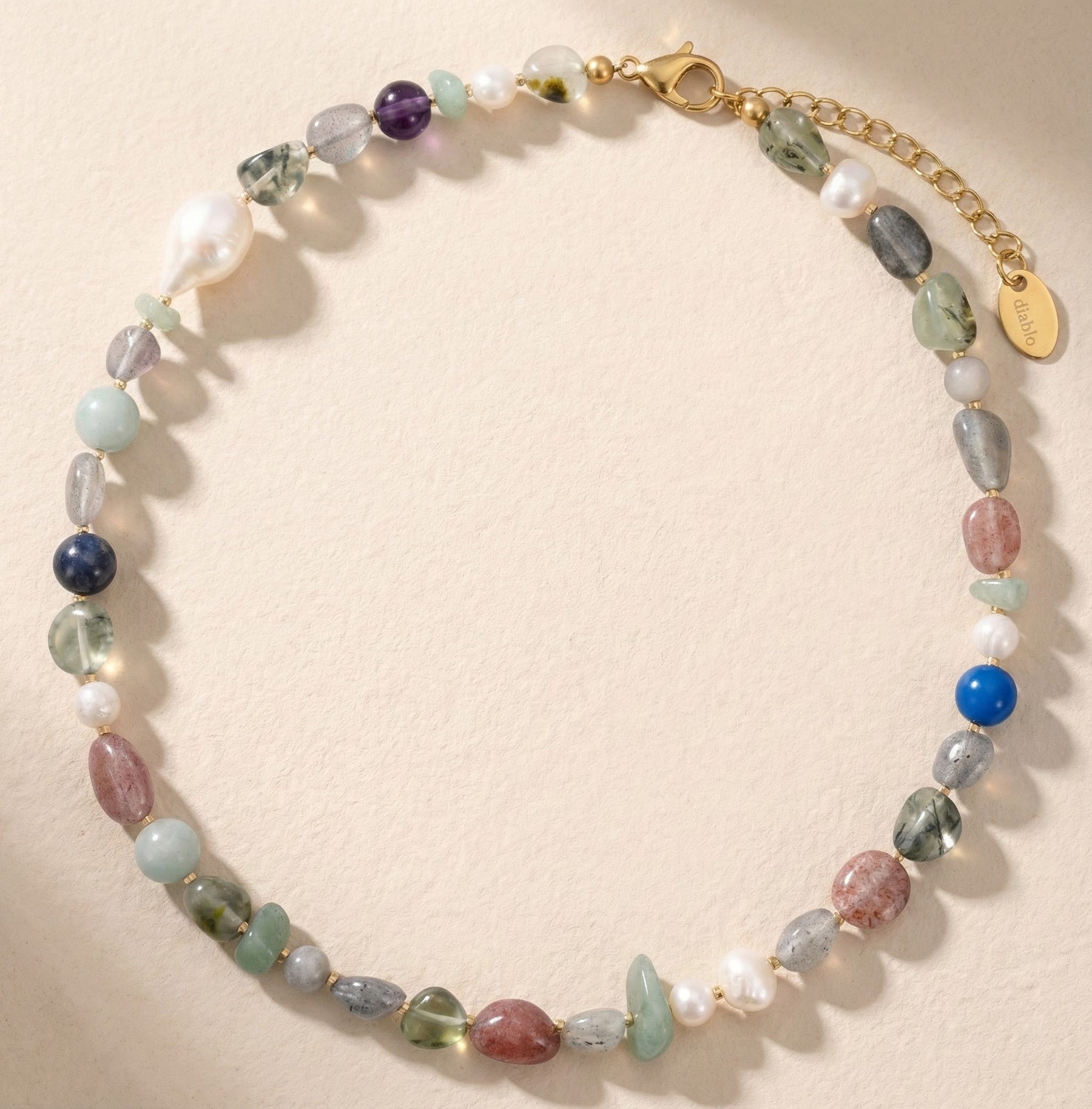 Ethereal Glow Stone Necklace