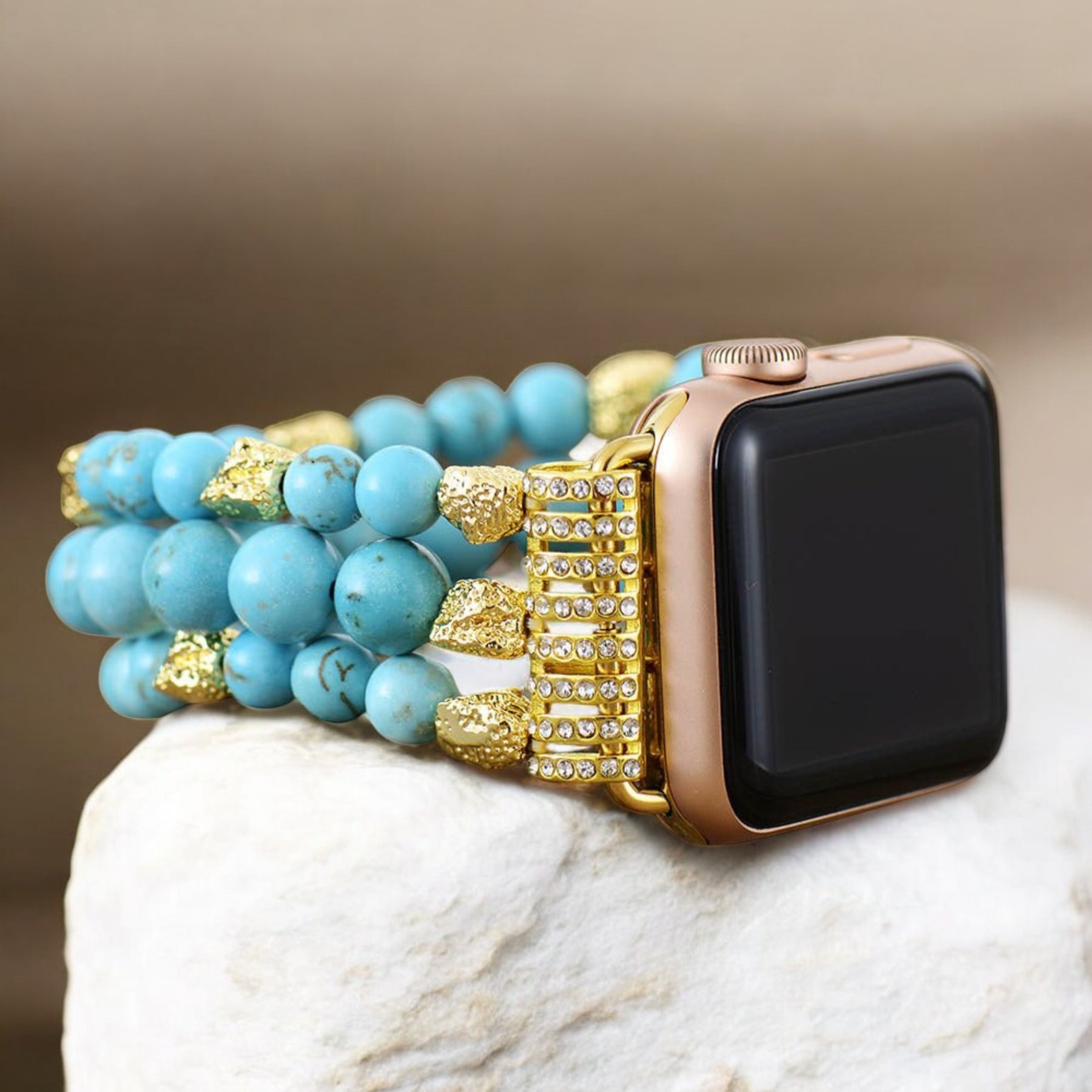 터쿼이즈 드림 스트레치 Apple Watch 스트랩