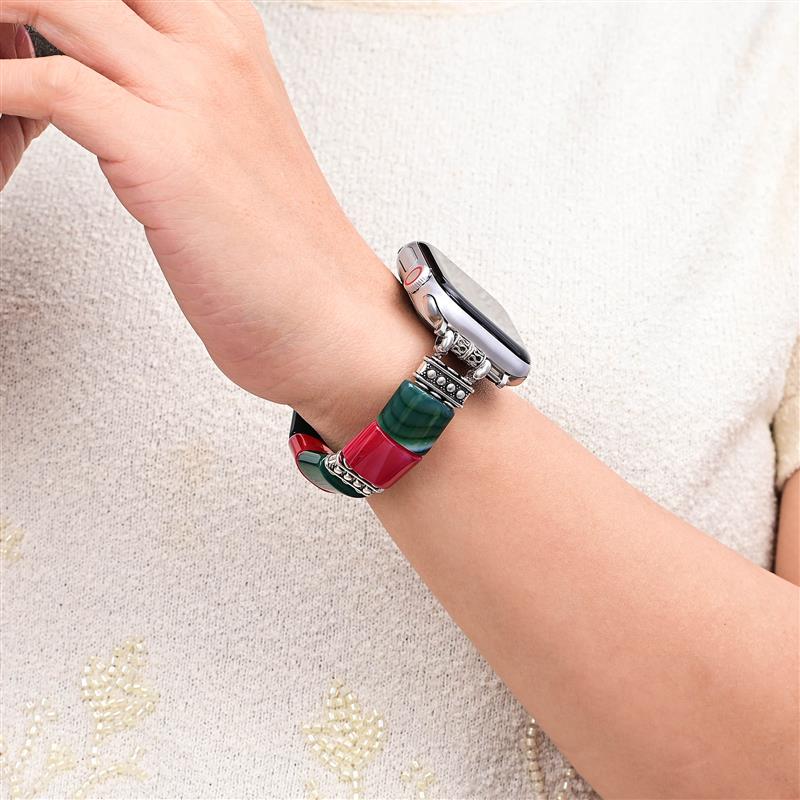 크리스마스 보물 스트레치 Apple Watch 스트랩