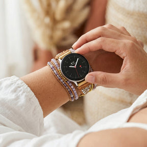 임페리얼 자수정 삼성 갤럭시 워치 스트랩