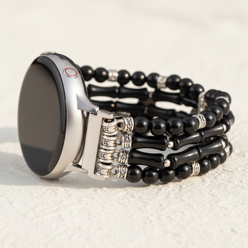 Moonlight Agate Samsung Galaxy Stretch Watch Strap