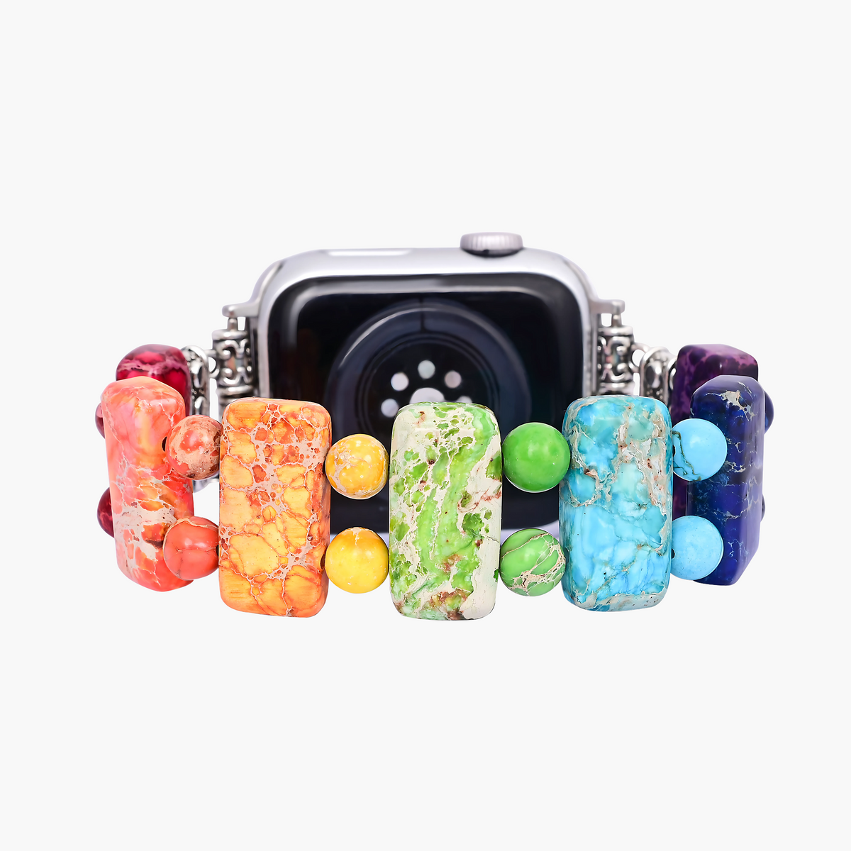 신성한 차크라 스트레치 Apple Watch 스트랩