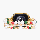 크리스마스 별빛 스트레치 Apple Watch 스트랩