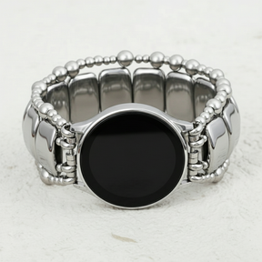 플래티넘 누아르 스트레치 삼성 갤럭시 워치 스트랩