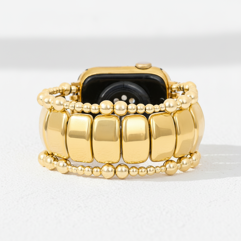 골드 누아르 스트레치 Apple Watch 스트랩