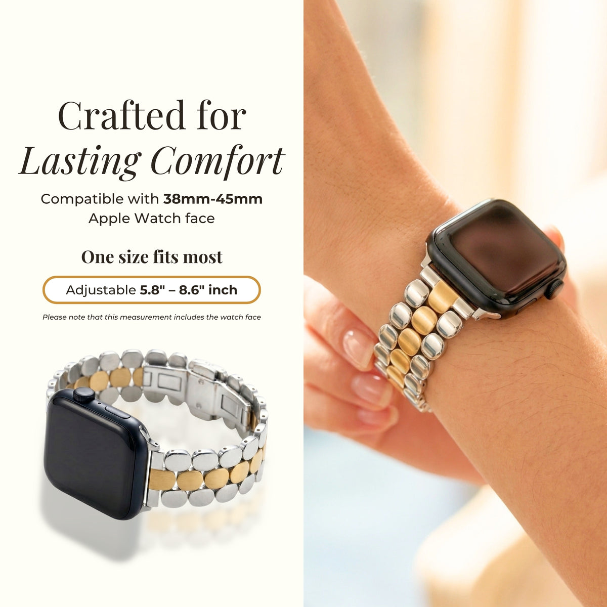 프레스티지 듀오 럭셔리 Apple Watch 스트랩