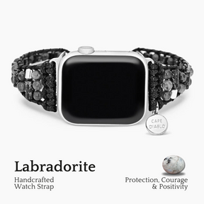 남성용 Labradorite Active Apple Watch 스트랩