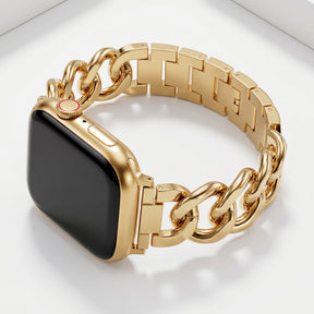 골드 우븐 럭셔리 Apple Watch 스트랩