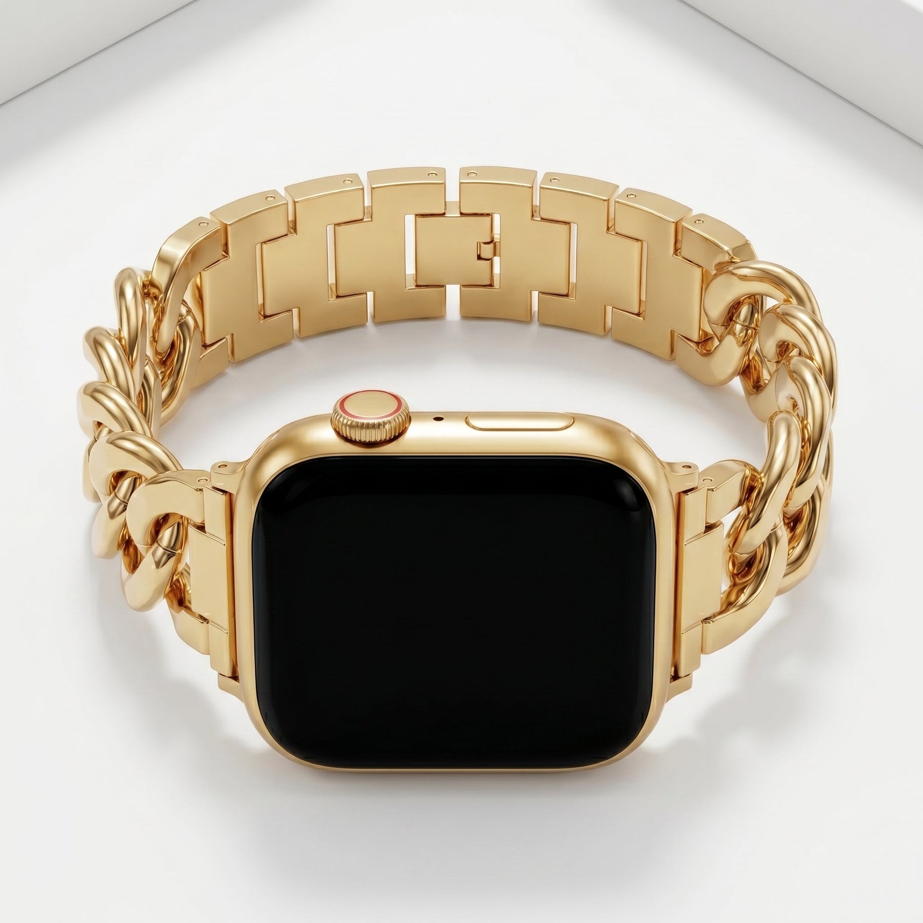골드 우븐 럭셔리 Apple Watch 스트랩