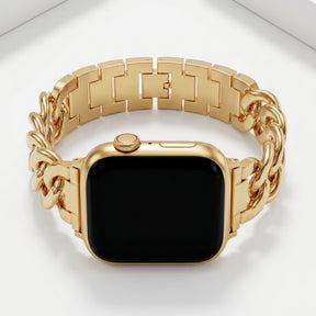 골드 우븐 럭셔리 Apple Watch 스트랩