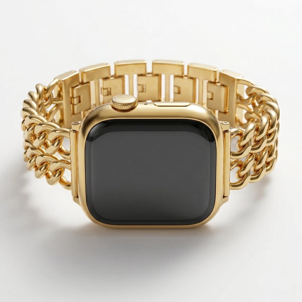 Gold Curve Luxury Apple Watch Strap