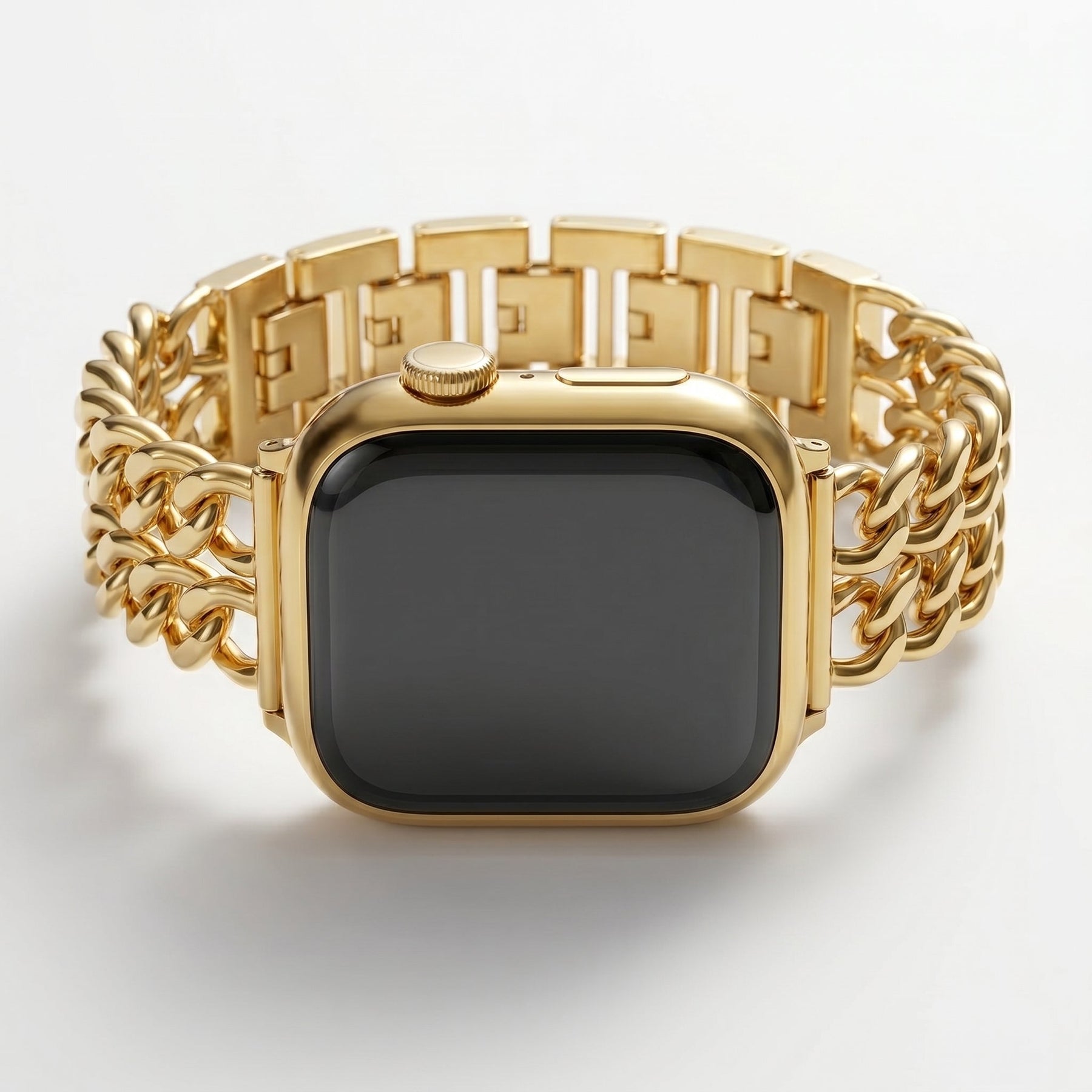 골드 커브 럭셔리 Apple Watch 스트랩