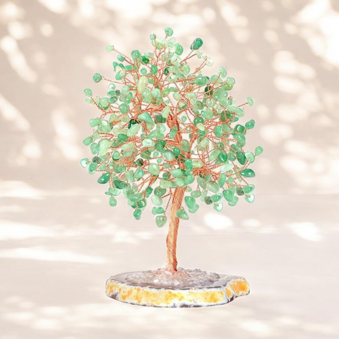 Green Aventurine Tree of Life