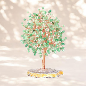 Green Aventurine Tree of Life