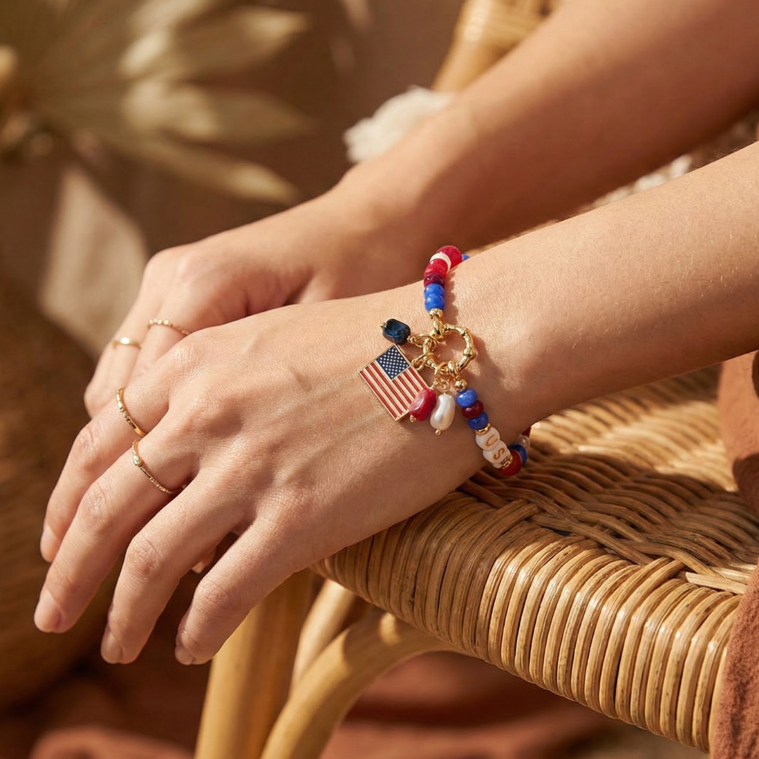 아메리카 250 프리덤 팔찌