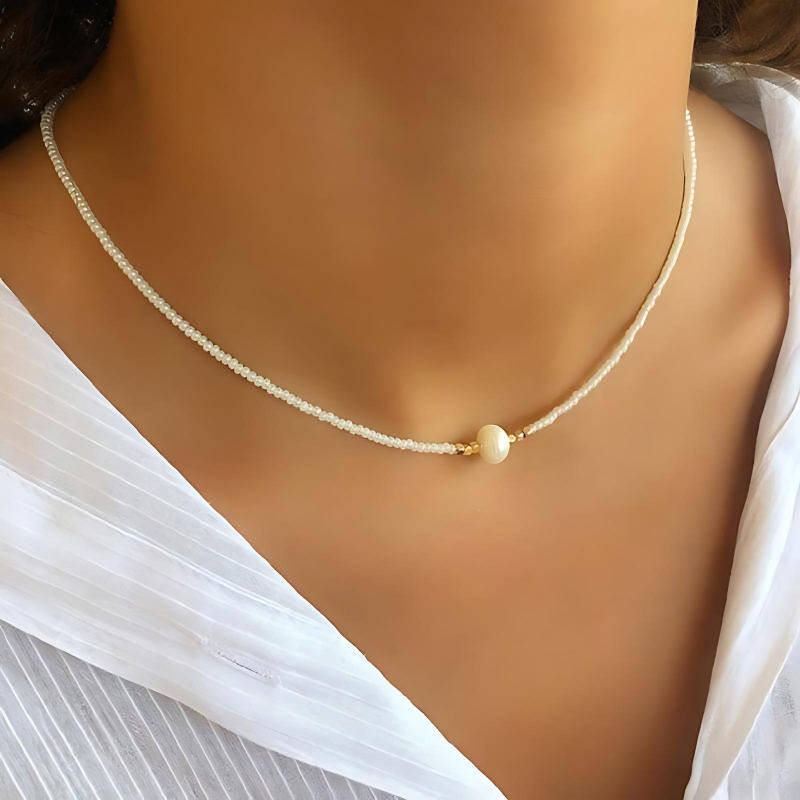 Serene Pearl Necklace