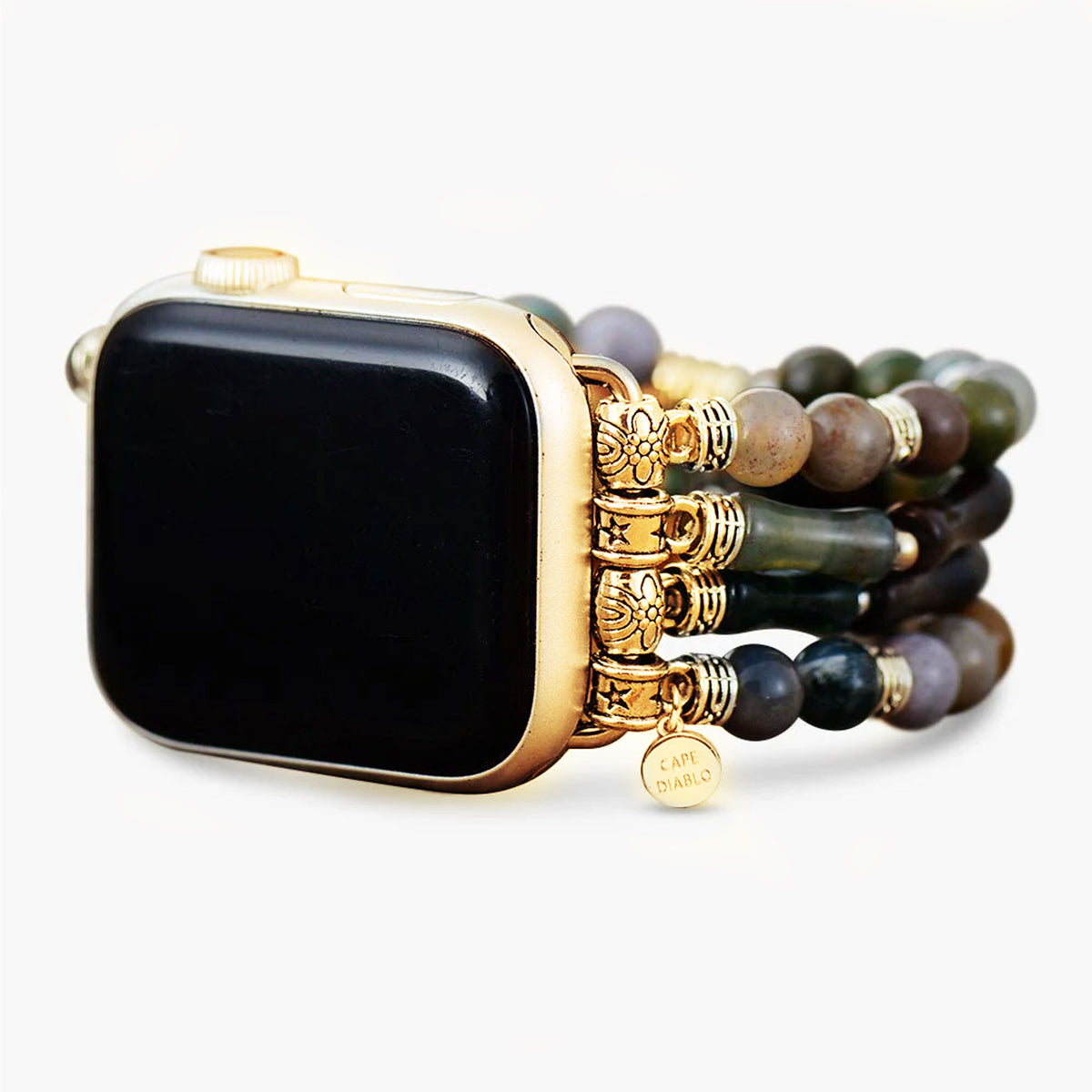 빈티지 아게이트 스트레치 Apple Watch 스트랩