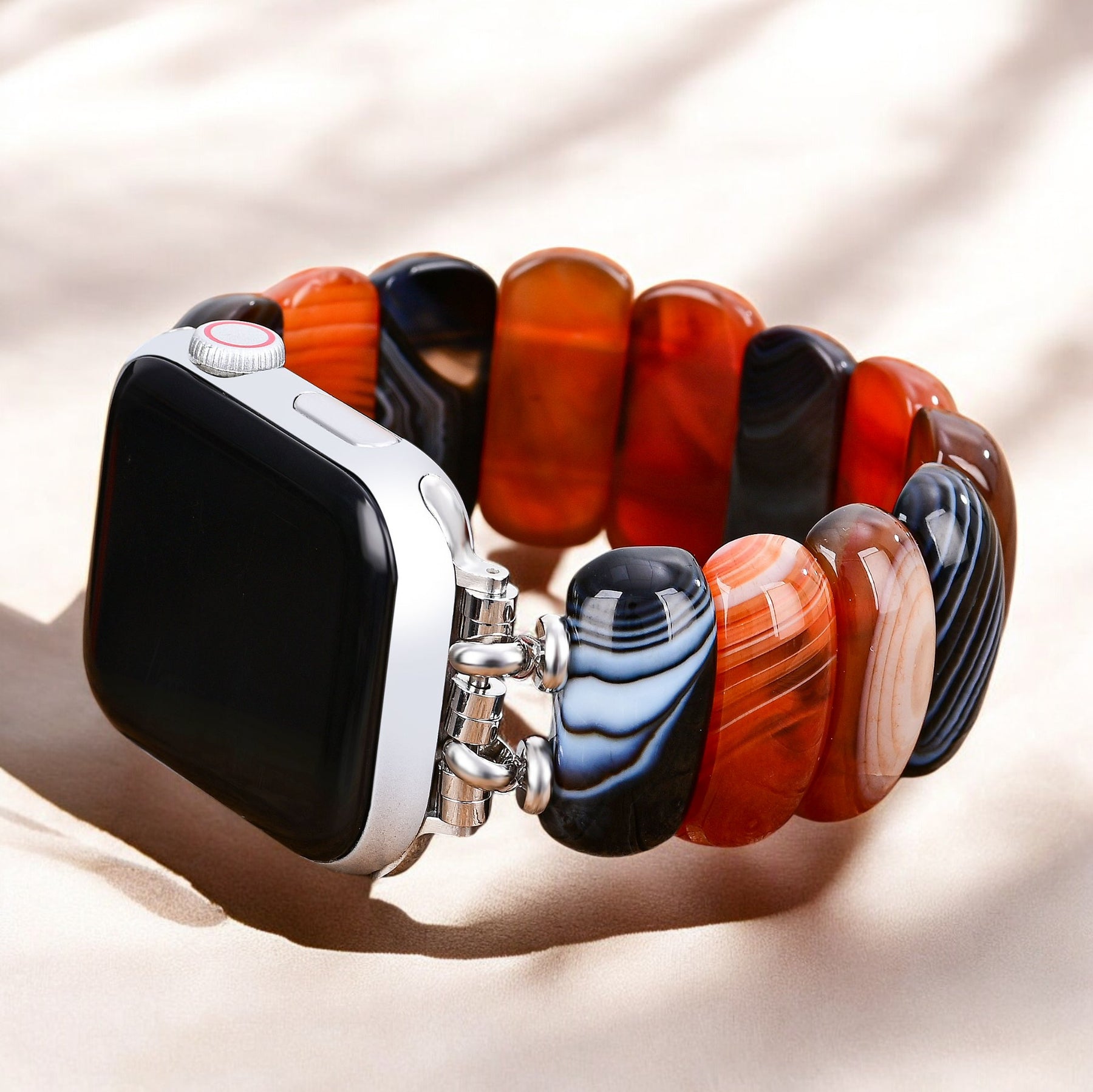 Jade Glimmer 스트레치 Apple Watch 스트랩
