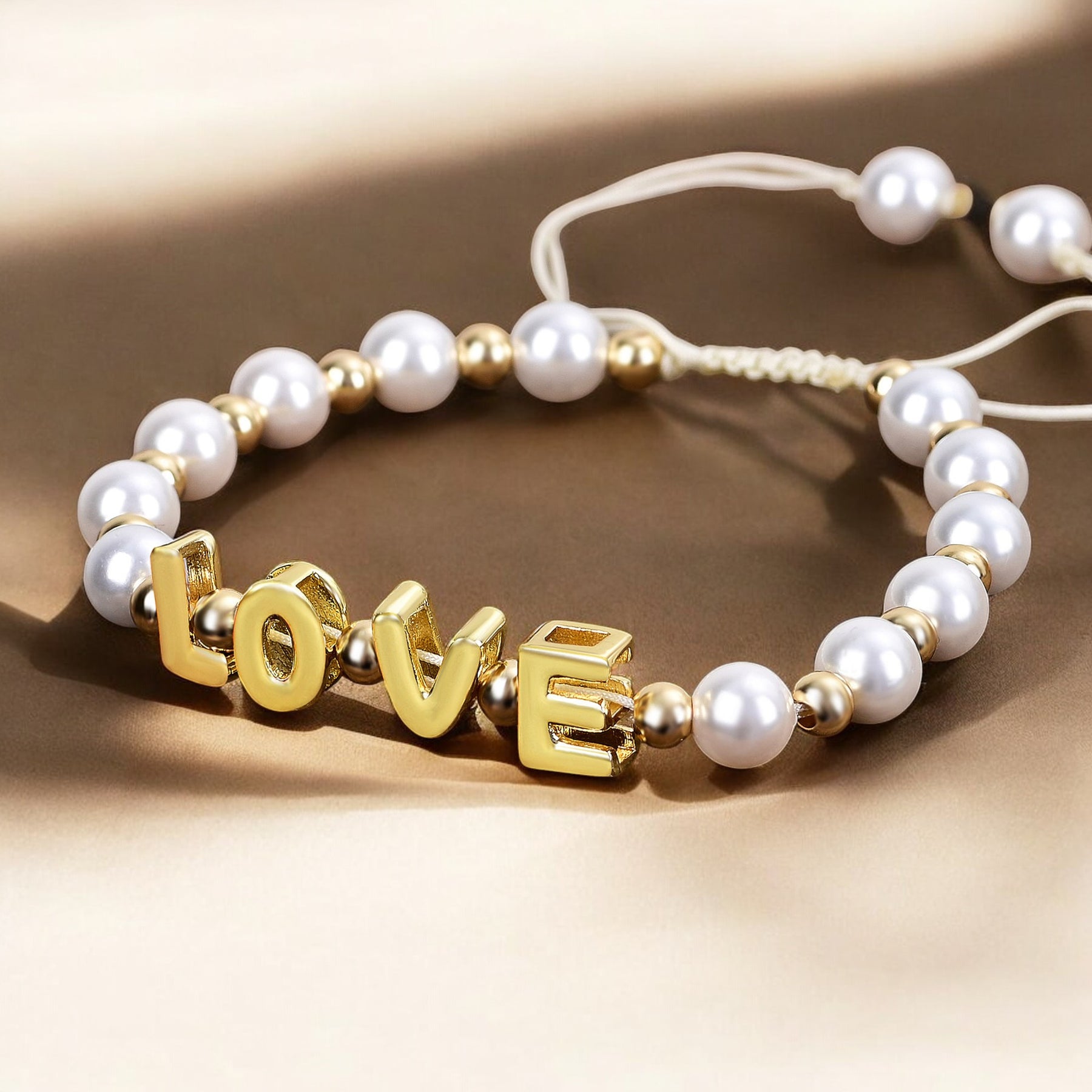 Pearl Radiance Love Bracelet