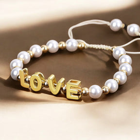 Pearl Radiance Love Bracelet