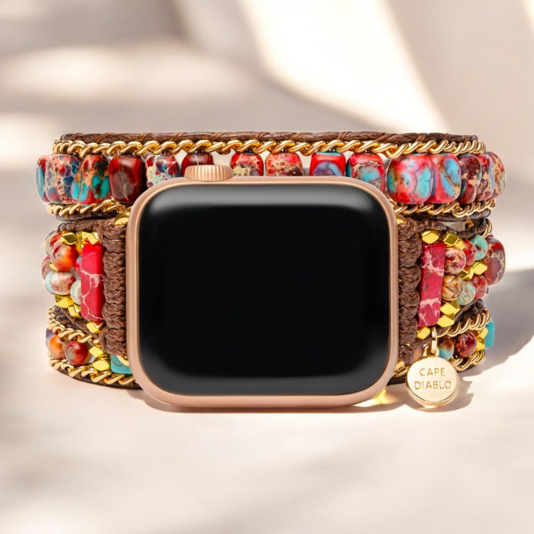 체리 엠퍼러 재스퍼 Apple Watch 스트랩