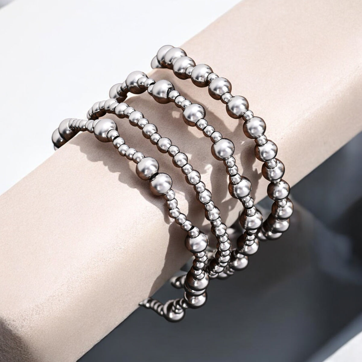 Platinum Demure Bracelet Set