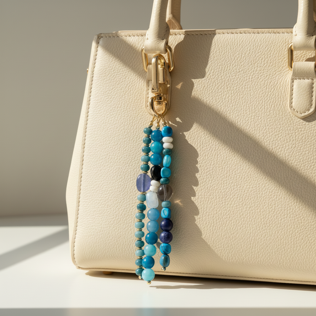 블루 아게이트 하모니 가방 참