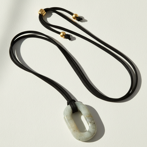 스웨이드 라브라도라이트 세레니티 목걸이